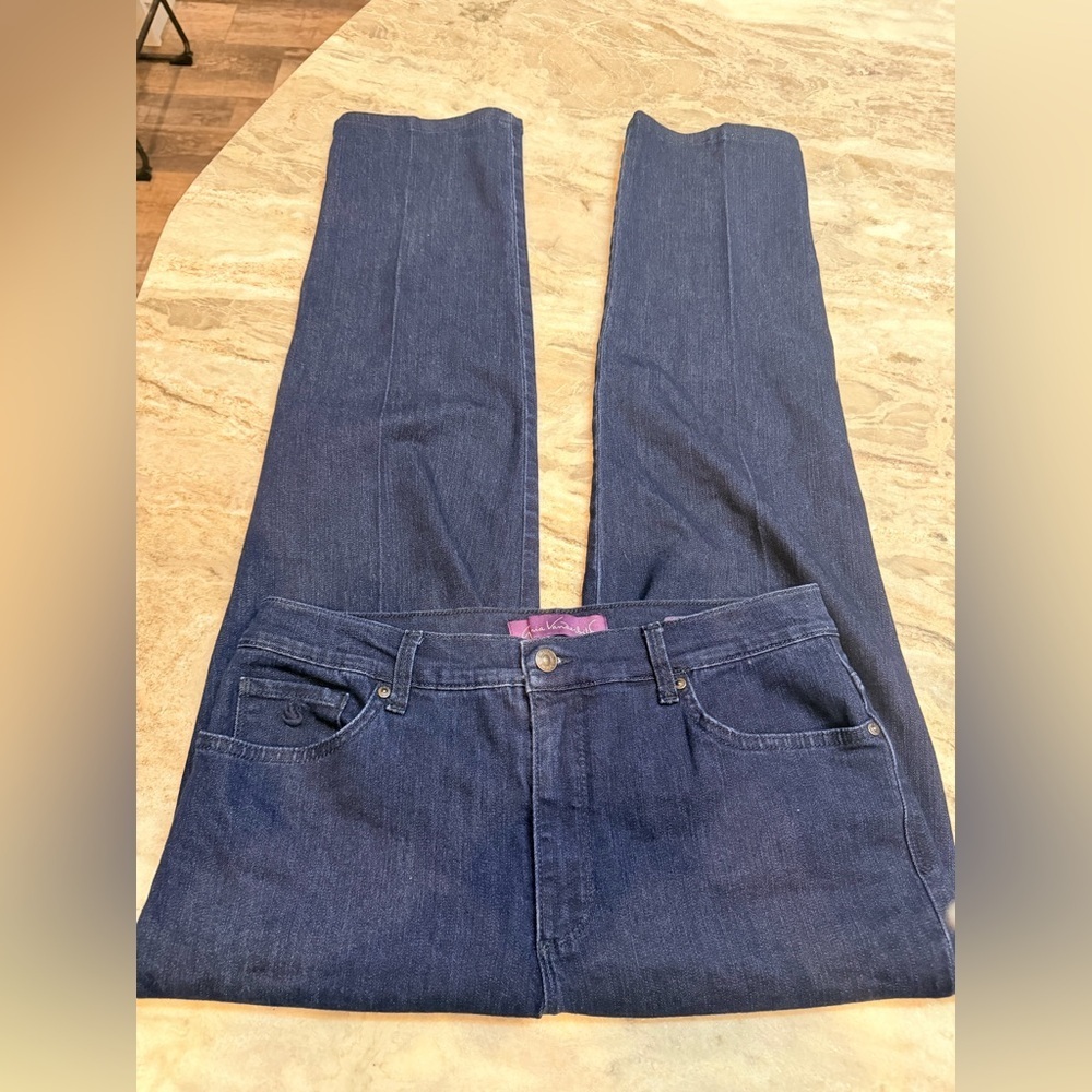 Gloria Vanderbilt Amanda Jeans Women’s 10 Dark Wash Stretch Straight
